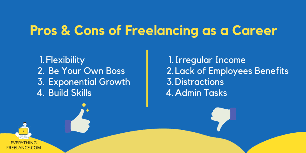 Pros and Cons of Freelancing As A Career