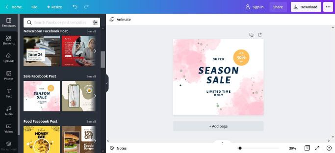 Canva All features