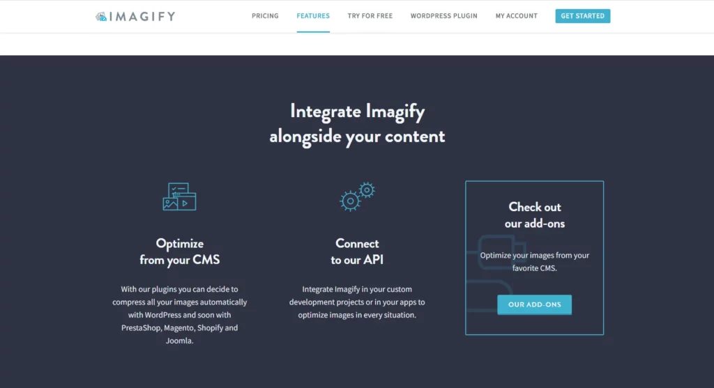 Imagify Features