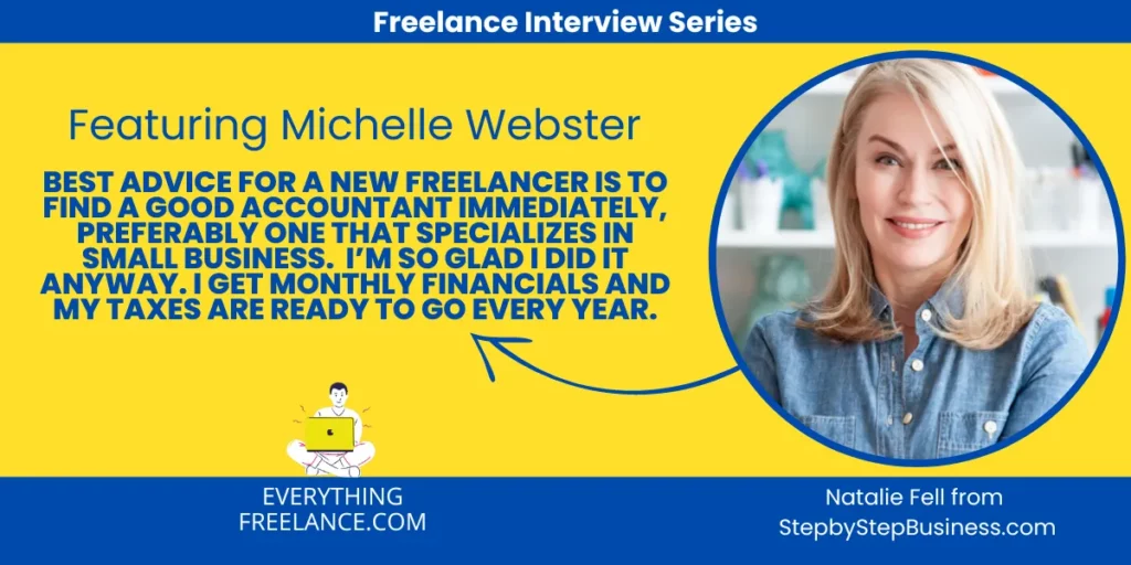 Michelle Webster interview for everything freelance