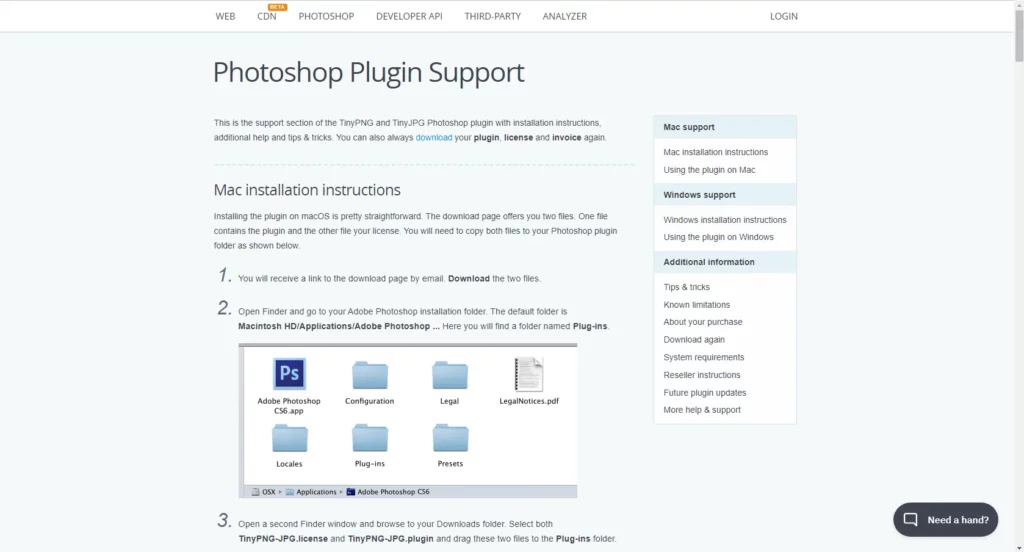 Photoshop Plugin Support