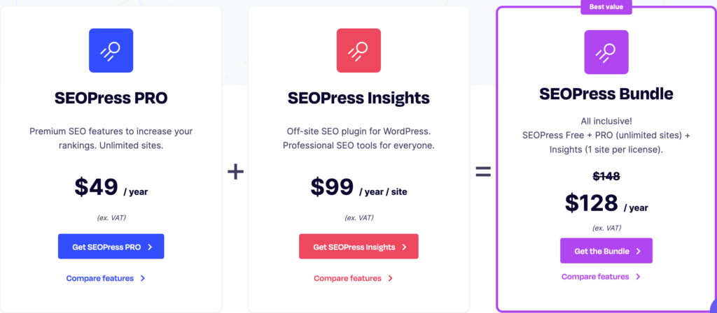 SEOPress Pricing Best WordPress SEO plugin